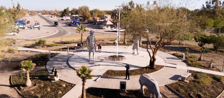 Recursos Gore Tarapacá: Inauguran renovada rotonda en La Tirana